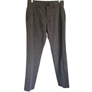 Ben Hogan Flex Waist Dress Pants Mens 32x34 Gray tapered